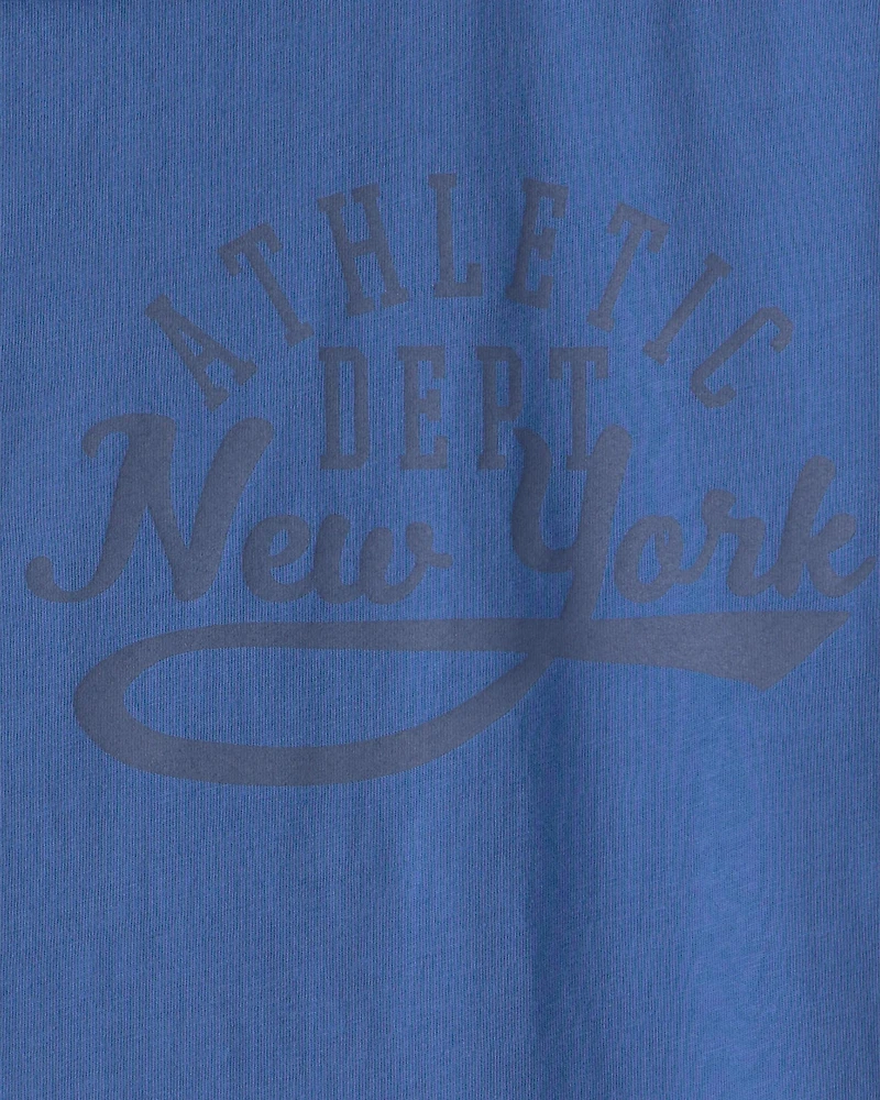 Boys New York Graphic Tee - Blue