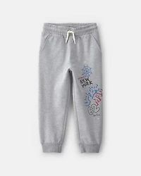 Toddler Boy 'New York' ©Marvel Spider-Man Joggers - Grey