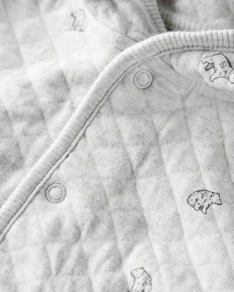 Baby 2-Piece Cardigan & Pants Set Made with Organic Cotton