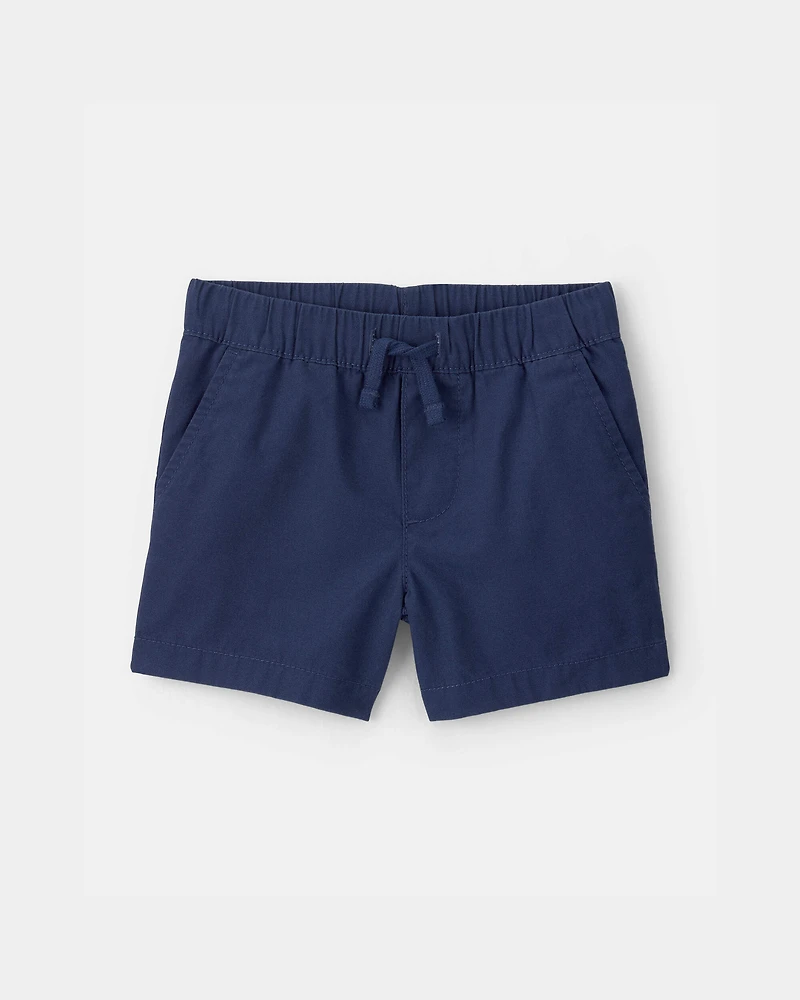 Baby Boy 4-Pack Canvas Shorts