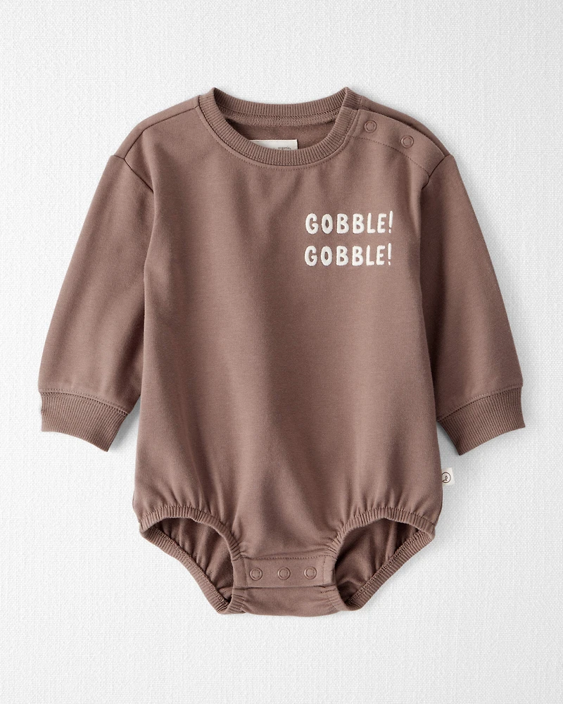 Baby Organic Cotton Gobble Gobble Bubble