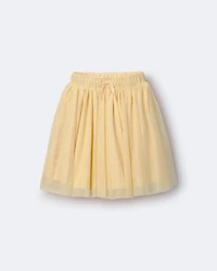 Toddler Girl Avenue Twirl™ Midi Skirt with Tulle - Yellow