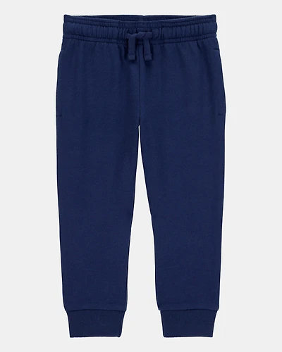 Toddler Boy Pull-On Drawstring Joggers - Blue