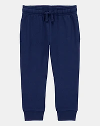 Toddler Boy Pull-On Drawstring Joggers - Blue