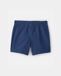 Toddler Boy Canvas Shorts - Blue