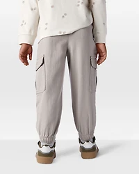 Toddler Boy Cotton Fashion Cargo Pants - Grey