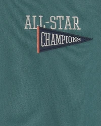 Boys 'All-Star' Graphic Tee - Green