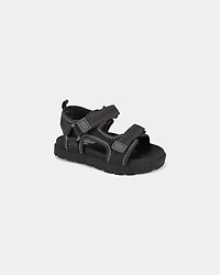 Toddler Boy Casual Sandals - Black