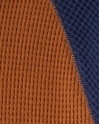 Boys Waffle Knit Color Block Hoodie