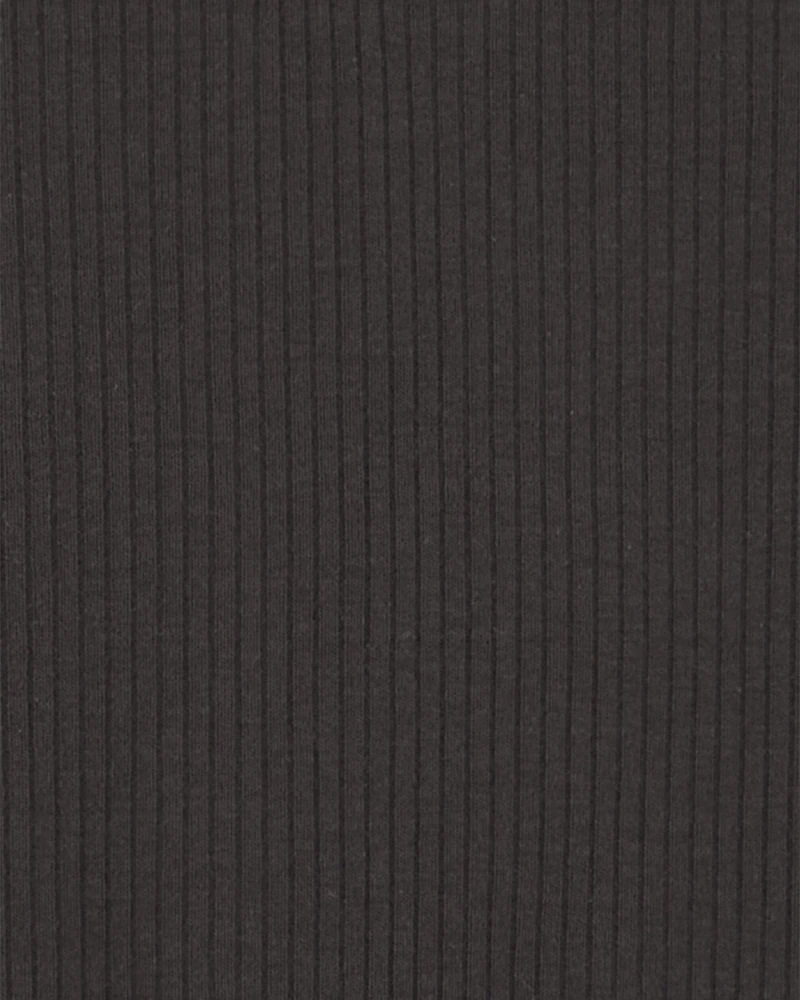 Baby 2-Piece Drop Needle Jumpsuit & Bandana Bib Set