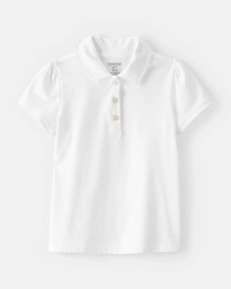 Toddler -Pack Pique Uniform Polo Shirts