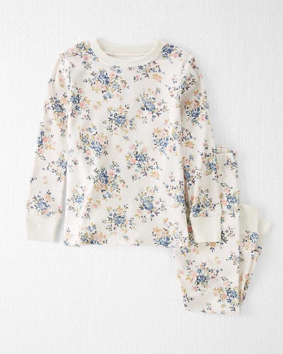 Toddler Girl Organic Cotton Pajamas Set