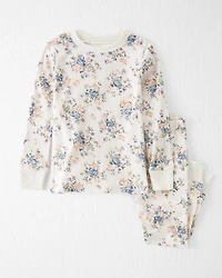 Toddler Girl Organic Cotton Pajamas Set