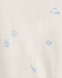 Baby Girl 2-Piece Jumper Dress Set - Blue