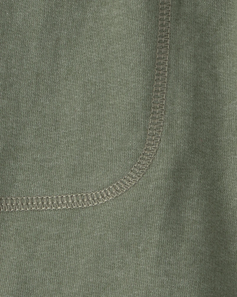 Toddler Boy French Terry Shorts - Green