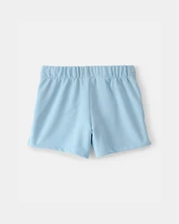 Toddler Girl French Terry Shorts - Blue