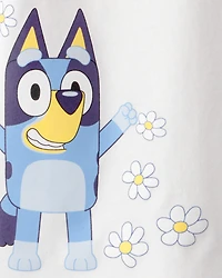 Toddler Girl Bluey™ Graphic Tee - White