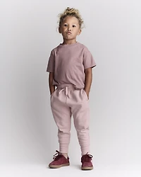 Toddler Short-Sleeve Relaxed Tee - Mauve