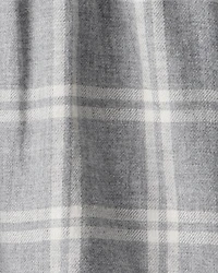 Baby Girl 2-Piece Plaid Sherpa Vest & Dress Set