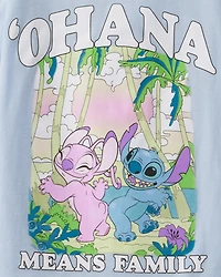 Girls 2-Piece Stitch Outfit Set