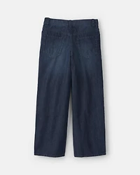 Boys Denim Baggy Jeans - Dark Wash