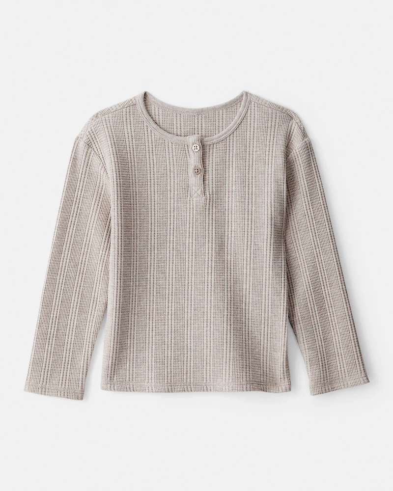 Toddler Girl Long-Sleeve Top - Cream