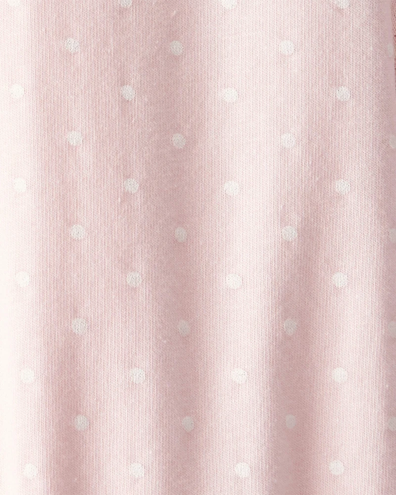Baby Girl Organic Cotton Coat Style One Piece