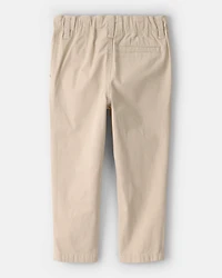 Baby Boy Slim Tapered Chino Pants - Khaki