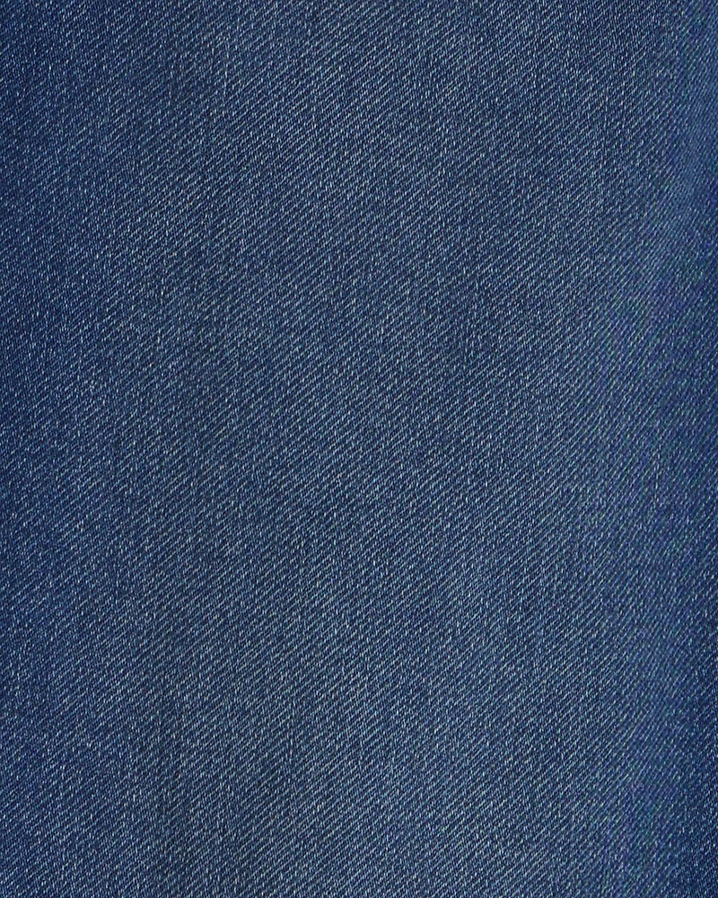 Boys Denim Straight Jeans - Dark Wash