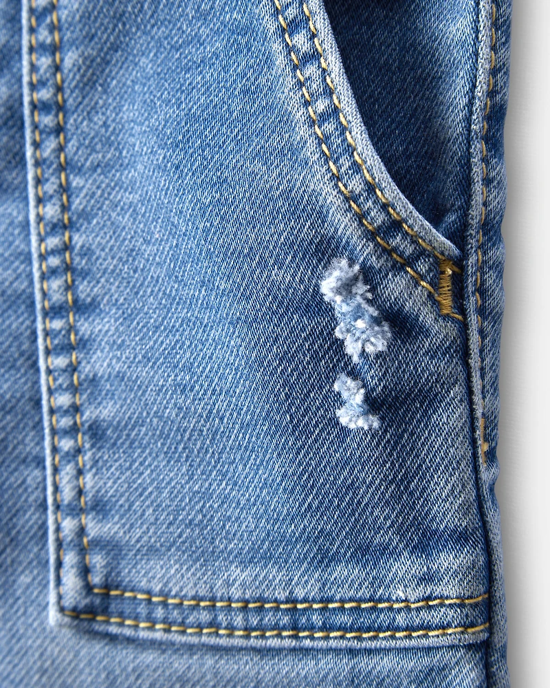 Toddler Girl Denim Bootcut Jeans - Blue