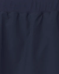 Girls 2-Pack Uniform Active Skort - Navy