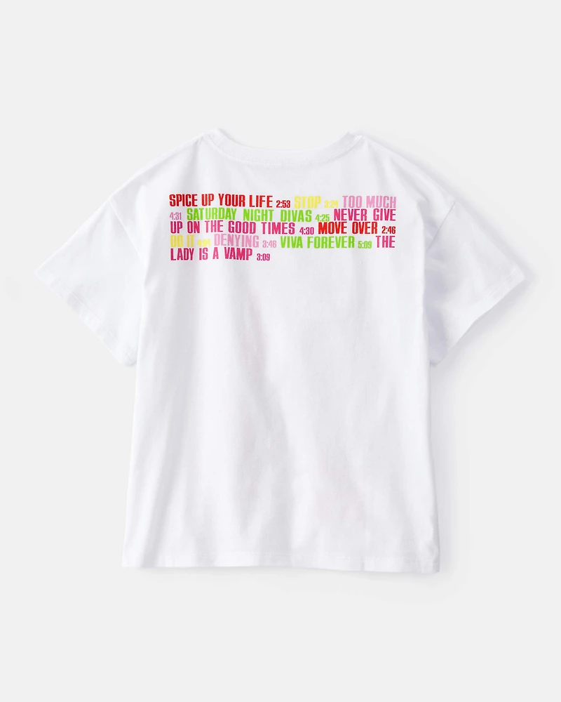 Girls Spice Girls Short-Sleeve Graphic Tee - Ivory