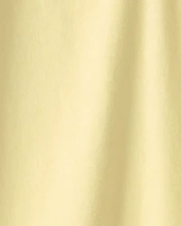 Boys Solid Henley T-Shirt - Yellow