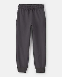 Boys French Terry Joggers - Dark Grey