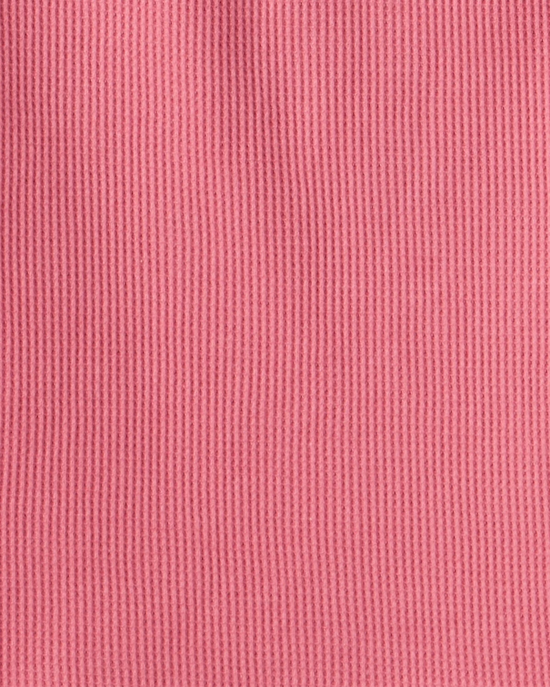 Girls 2-Piece Long-Sleeve Top & Skirt Set - Pink