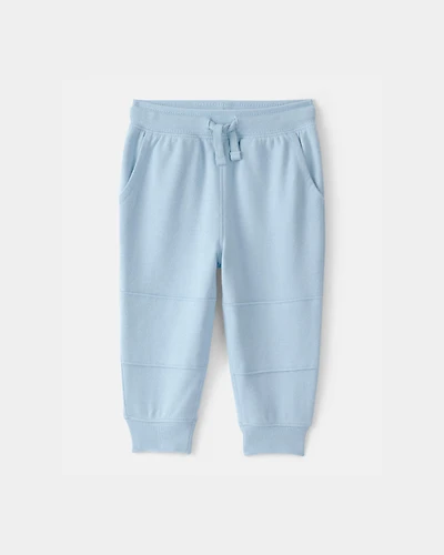 Baby Boy French Terry Joggers - Blue
