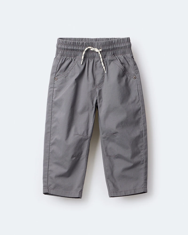Toddler Boy Dart Pant - Grey