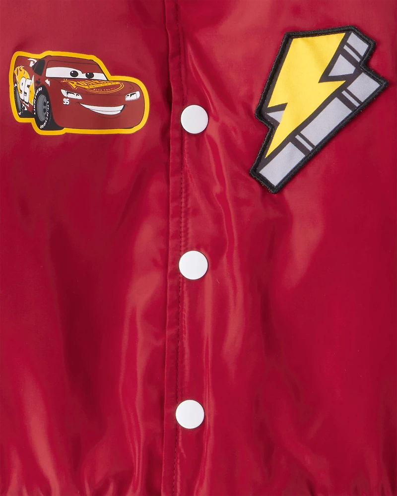 Toddler Boy ©Disney/Pixar Cars Long-Sleeve Bomber Fashion Jacket - Red