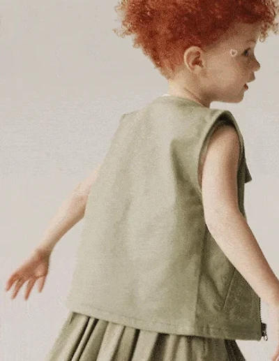 Toddler Girl Avenue Twirl™ Midi Skirt - Olive