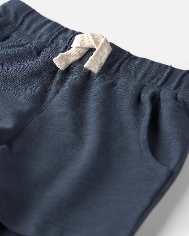 Toddler Boy 2-Piece Top & Short Set Made with Organic Cotton