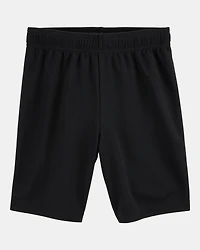 Boys Active Mesh Shorts - Black