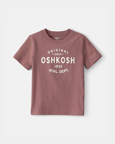Toddler OshKosh Logo Graphic Tee - Brown