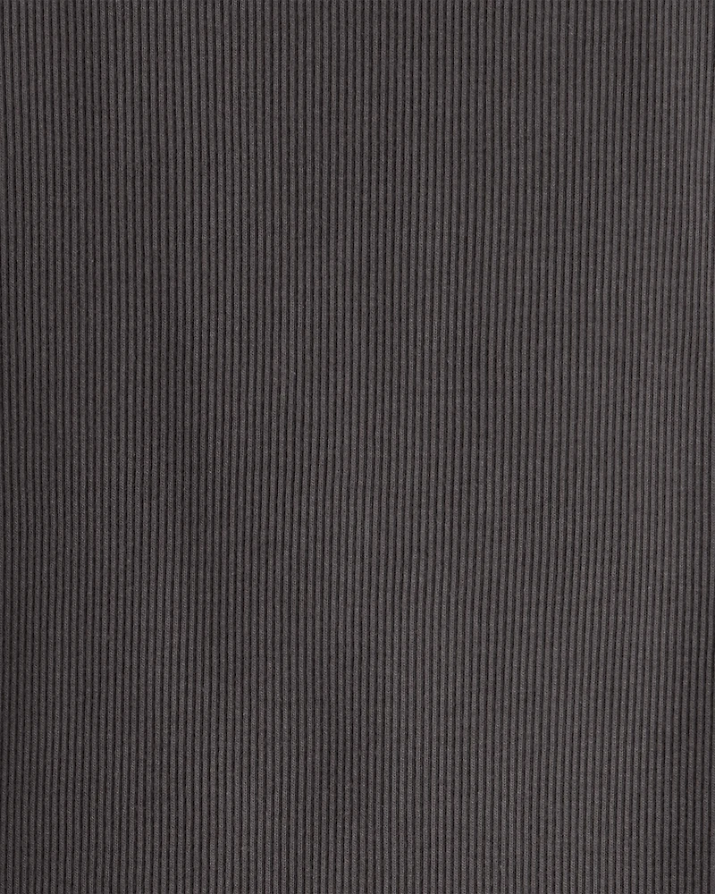 Girls 2-Piece Plaid Long-Sleeve Dress Set - Black/White