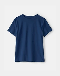 Kid Solid T-Shirt - Blue