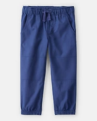 Toddler Boy  Cotton Everyday Pull-On Jogger - Navy