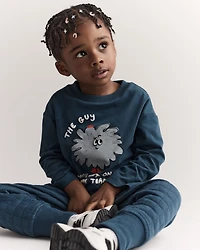 Toddler No-Seam Jogger Pant - Deep Teal