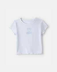 Toddler Girl 2-Piece Disney© Minnie Mouse Short-Sleeve Pajama Set - Blue