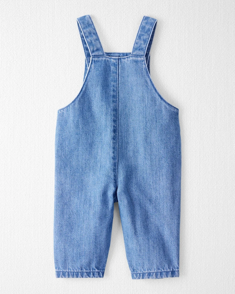 Baby Organic Cotton Denim Overalls
