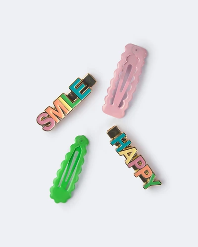 Toddler 4-Pack Happy Clips