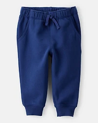 Baby Boy 2-Piece DayDream Fleece Varsity Quarter-Zip Sweatshirt & Joggers Set - Blue
